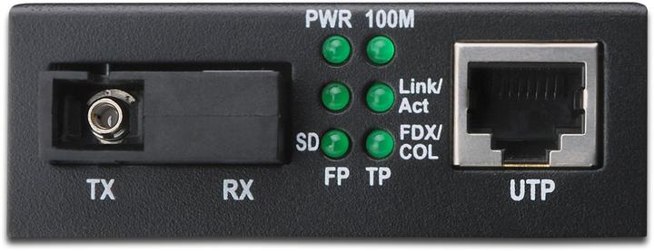 Produktbild Digitus Medienkonverter Singlemode BiDi WDM Gigabit Ethernet Tx1310nm / Rx1550nm SC Buchse Bis zu 20km