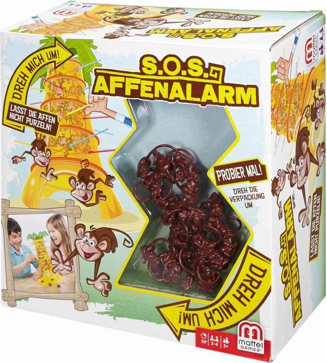 Image du produit Mattel Games S.O.S. Alerte au singe (Allemand)