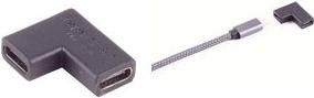 Actual product image Shiverpeaks ®-BASIC-S--Adapter, USB-C adapter, 3.1, 180° angle U-shape, PVC (2 m, USB 3.1)