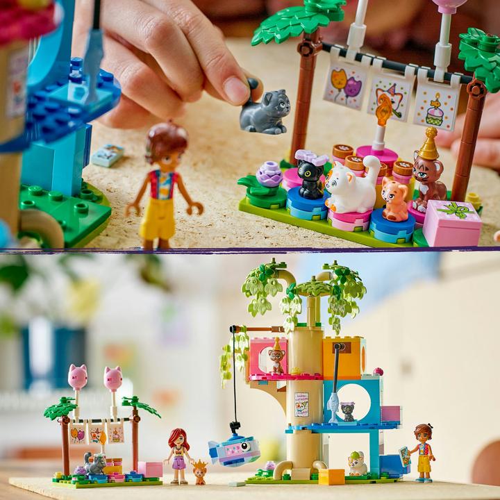 Produktbild LEGO Katzengeburtstagsparty & Baumhaus (42666, LEGO Friends)
