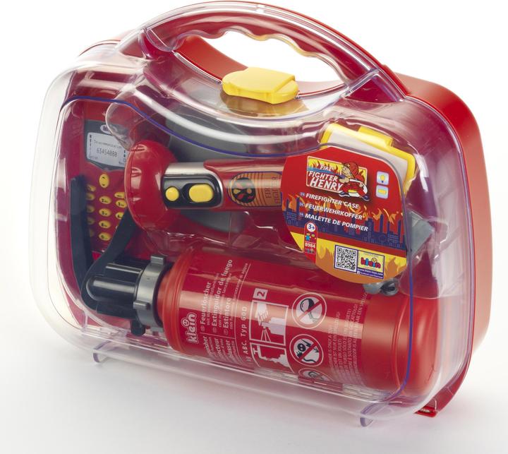 Actual product image Theo Klein Fire Fighter Henry 7-piece fire brigade case