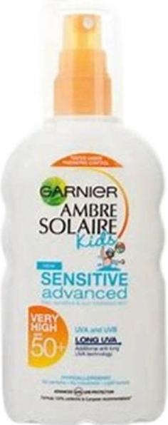 Produktbild Garnier Ambre Solaire Sensitive Adult (Sonnenspray, SPF 50+, 150 ml, 184 g)
