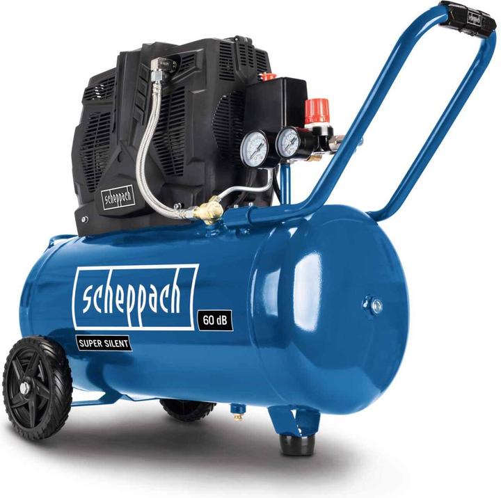 Actual product image Scheppach HC51Si Compressor 230V 50Hz - 50L (8 bar, 50 l)