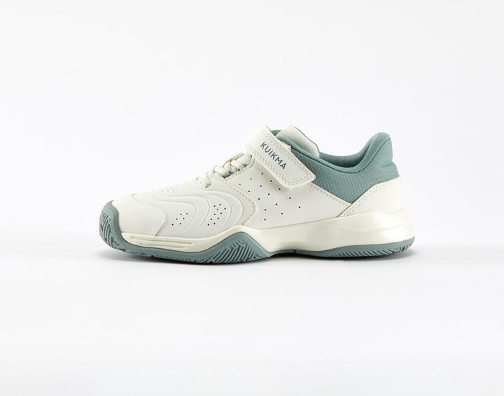 Kuikma Kinder Tennisschuhe mit Klettverschluss - TS Strong Kd weiss