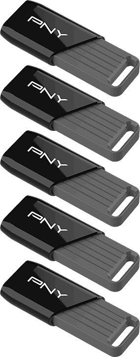Produktbild PNY ATTACH X USB 3.2 64GB PACK X5 (64 GB, USB-A)