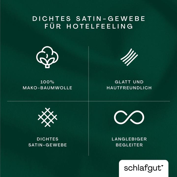 Actual product image schlafgut Woven Satin (Pillowcase, 60 x 80 cm)