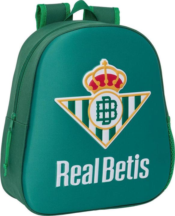 Actual product image Real Betis Balompié School rucksack 3D green 27 x 33 x 10 cm