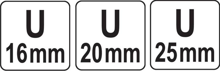 Immagine prodotto Yato Pinza professionale per tubi 4 pezzi, per tubi compositi PE RT PEX Al PEX PEX-AI-PEX Alluminio (57 mm)