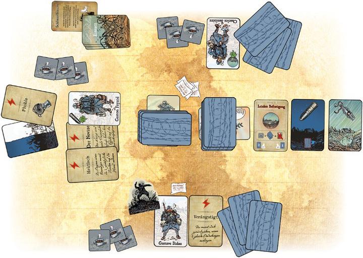 Actual product image Cmon CMN0061 - To command!: Les Poilus, 1-5 player, from 10 years (extension, DE edition) (German)