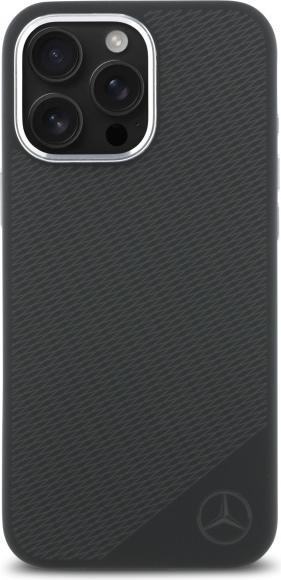 Immagine prodotto Mercedes MEHMP16X23SUGDK Custodia rigida per iPhone 16 Pro Max 6,9" in silicone Logo Tonale Legno Pa (Apple iPhone 16 Pro Max)