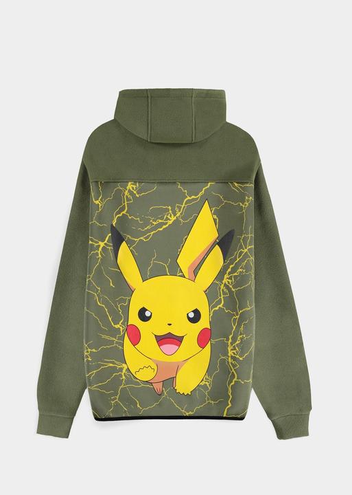 Produktbild Difuzed Pokémon - Pikachu Men's Sherpa Zipper Hoodie - L (L)