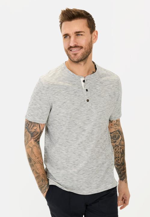 Image du produit Camel Active Kurzarm Henley aus reiner Baumwolle (5XL)