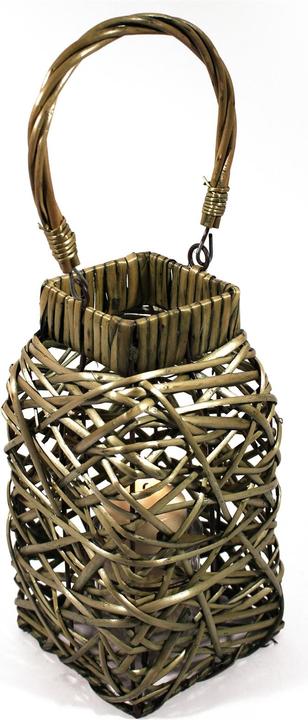 HTI-Living Windlicht quadratisch (12 x 12 x 38 cm, 9 x 9 x 46 cm, 1 x)