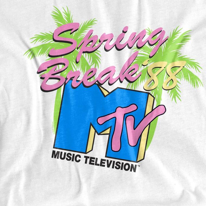 Immagine prodotto MTV Spring Break Maglietta Palme al Neon Adulto Unisex (XL)
