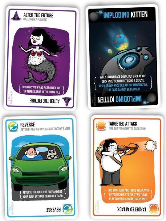 Produktbild Enigma Imploding Kittens - Expansion to Exploding Kittens (Englisch)