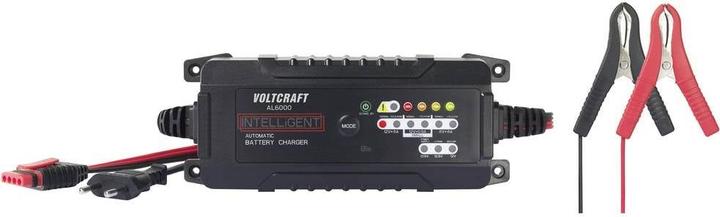 Voltcraft Ladegerät für Autobatterien, 6 A (12V, 6V, 6 A)
