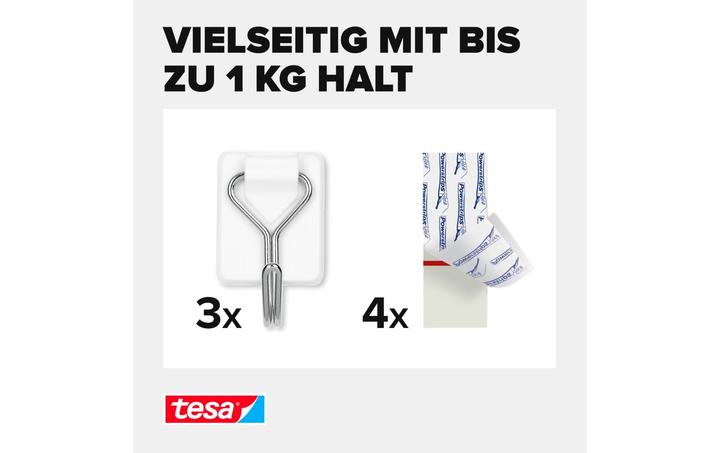 Productafbeelding tesa Powerstrips zelfklevende haken Small
