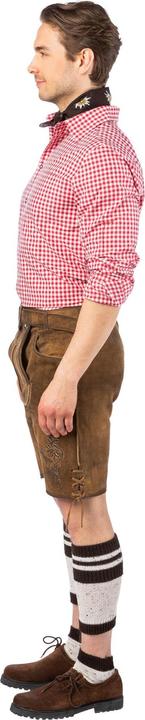 Actual product image Orlob Oktoberfest traditional leather trousers with belt (52)