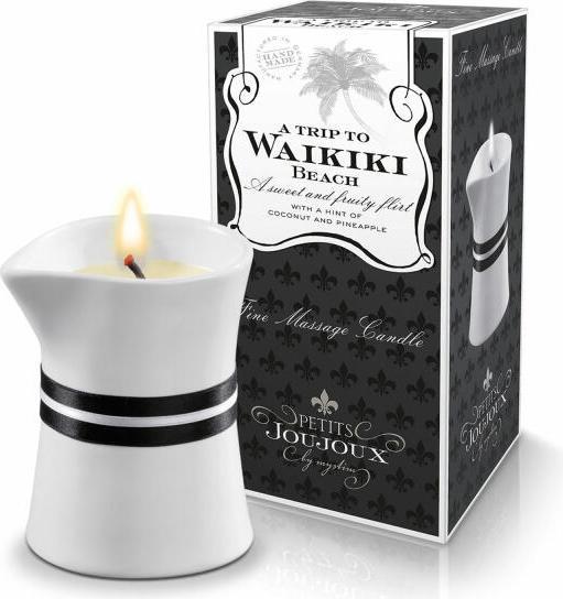 Petits Joujoux Massage Candle A Trip to Waikiki Beach (120 ml)