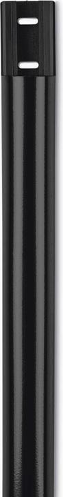 Actual product image Hama Aluminium cable duct, half-round, 110 x 3.3 x 1.8 cm, black (Duct, 110 cm)