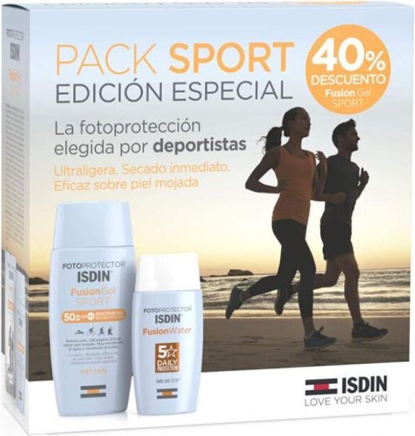 Produktbild Isdin Fotoprotector Fusion Gel Sport Spf50 100ml + Fusion Wasser 50ml (Sonnencreme, SPF 50, 100 ml)