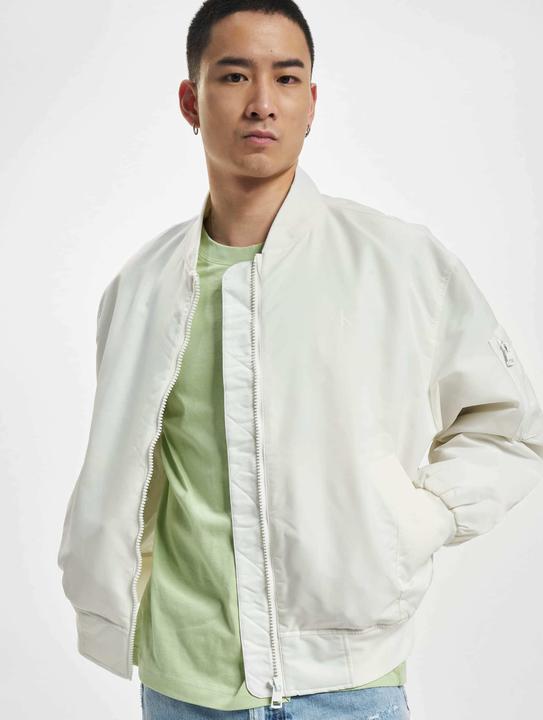Actual product image Calvin Klein Jeans Badge leeve pocket Jeans bomber jacket - 90621 (XL)