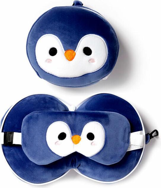 Image du produit Puckator Relaxeazzz peluche pingouin (Coussins de voyage)