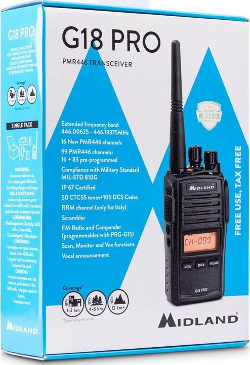 Productafbeelding Midland G18 Pro (12 km)