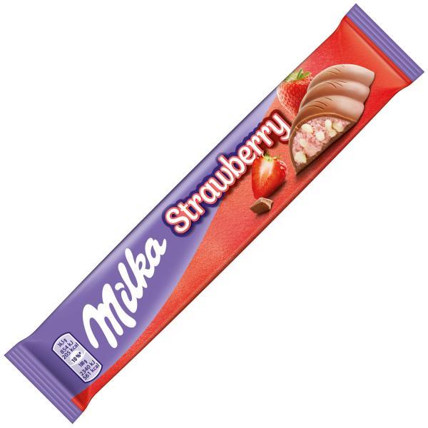 Actual product image Milka Chocolate bar strawberry 36.5 g (36.50 g)