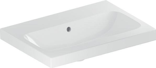 Produktbild Geberit iCon Light Waschtisch, 60 cm x 42 cm, ohne Hahnloch, mit Überlauf,501841 (420 mm, 600 mm)