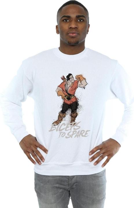Produktbild Disney Beauty And The Beast Gaston Biceps To Spare Sweatshirt (XL)