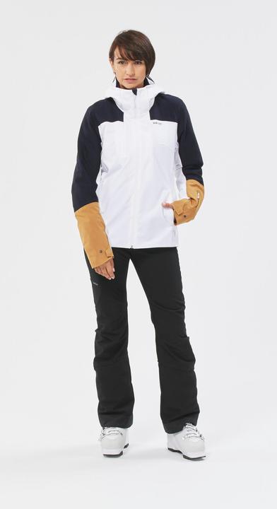Immagine prodotto Wedze Giacca da sci donna 500 sport - bianco/navy/marrone (M)