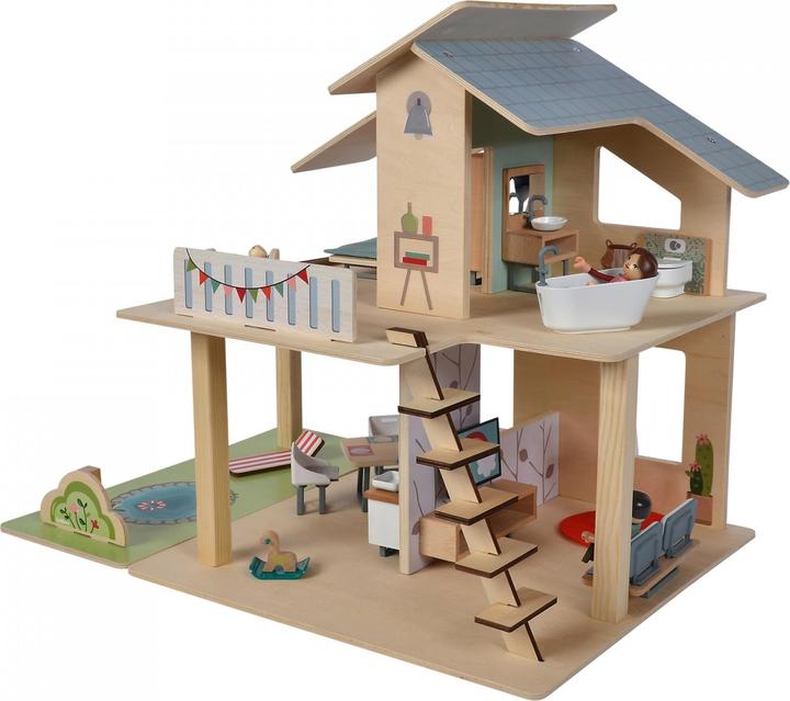 Actual product image Eichhorn Doll house with furniture