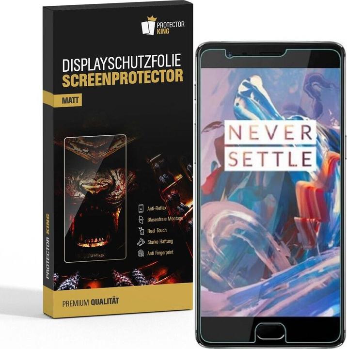 Produktbild Protectorking 6x Premium Displayschutzfolie Matt Entspiegelt (6 Stück, OnePlus 3)