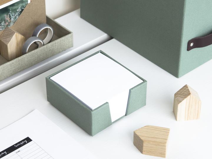 Image du produit Bigso Porte-étiquette Housse en lin James Soft Teal
