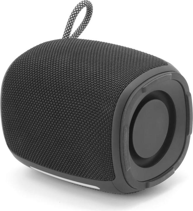 Actual product image Gembird Bluetooth LED speaker black (4 h, Electrical connection)