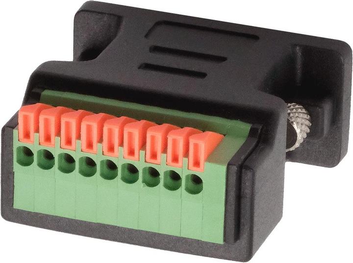 Image du produit Exsys Adaptateur DB9 Terminal Block (Bornier à 20 broches)