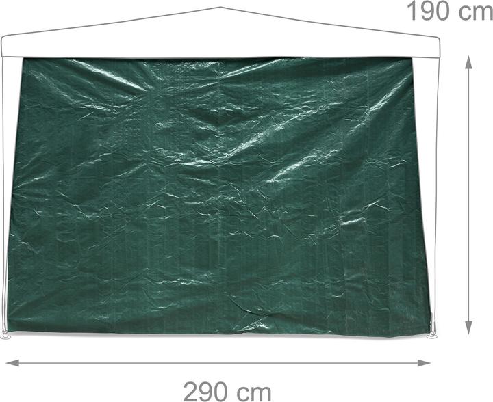 Actual product image Relaxdays Pavilion side parts (50 cm, 29 cm)
