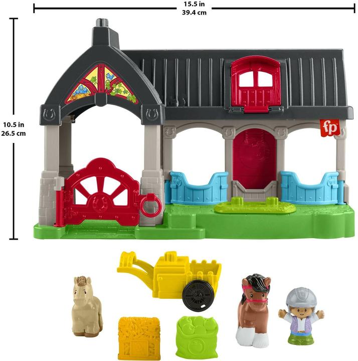 Productafbeelding Fisher-Price Little People Stal Speelset
