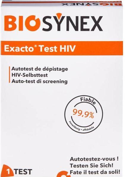 Actual product image Exacto Hiv (1 x)