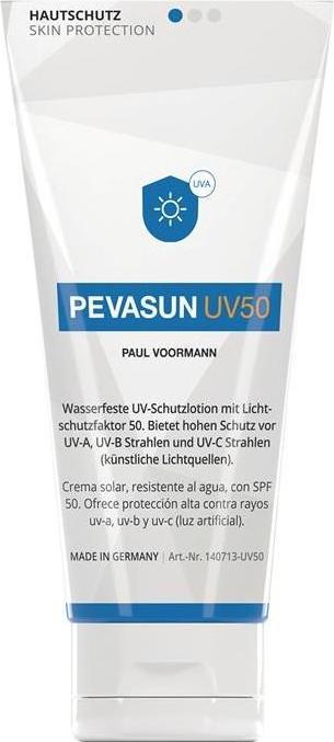 Produktbild Paul Voorman Hautschutz Pevasun UV50 (Sonnenlotion, SPF 50+, 100 ml, 110 g)