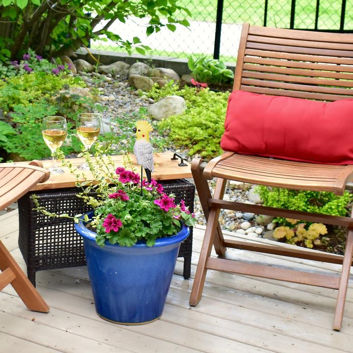 Image du produit Relaxdays Déco-jardin-perroquet