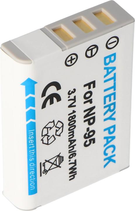 Actual product image AccuCell Battery NP-95 Battery, FinePix F30, X100T (Camera battery)