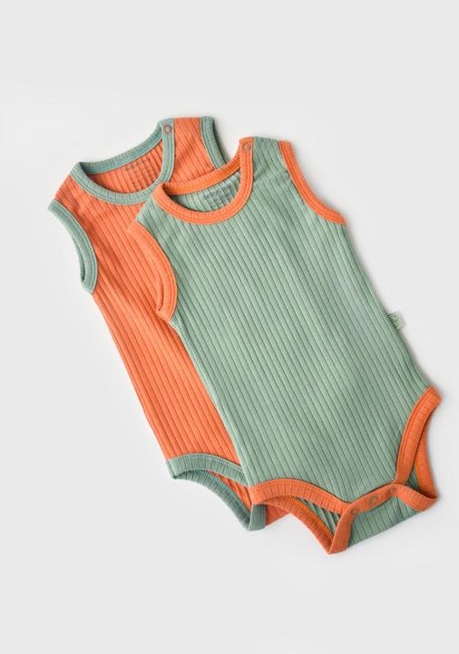 BabyCosy Body. ärmellos. 2 Pack