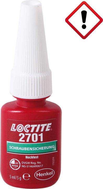 Actual product image Loctite Screw lock 2701 (5 g, 5 ml)