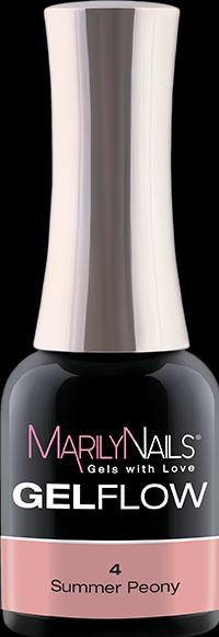 Image du produit Marily Nails GELFLOW - 04 Pivoine d'été (Pivoine d'été, Vernis semi-permanent)