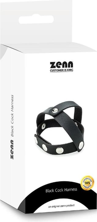 Produktbild Zenn Schwarzer Cock Harness (7.20 cm)