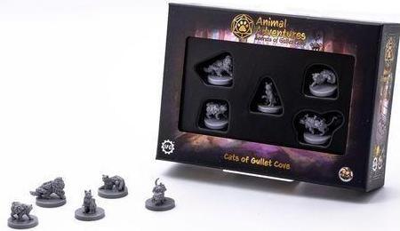 Steamforged Games Cats of Gullet Cove, Miniatures Set (Plastic)