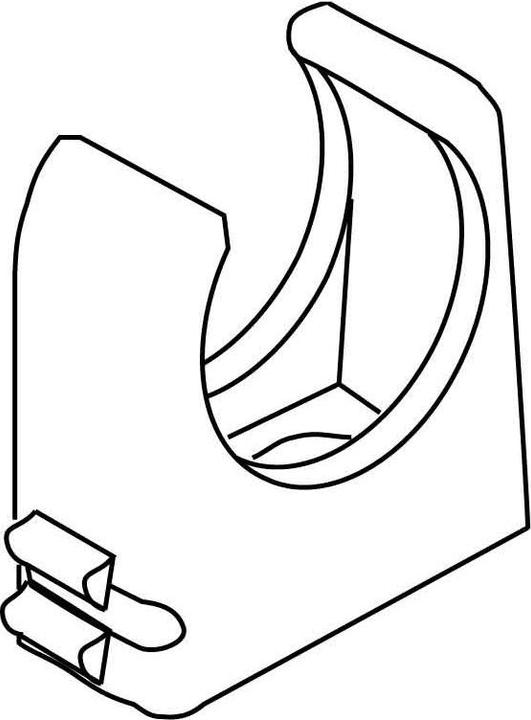 Actual product image HKL RO clip pipe clamp (2.90 cm)