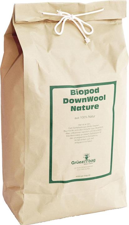 Actual product image Grüezi Bag Biopod DownWool Nature Comfort (215 cm)